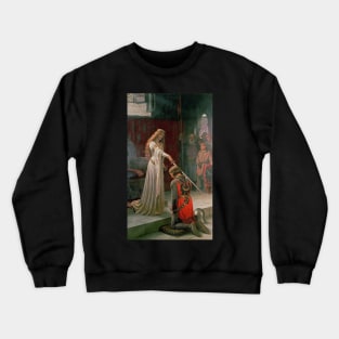 The Accolade - Edmund Blair Leighton Crewneck Sweatshirt